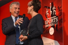 John Inverdale chats with Senior Sports Player of the Year award winner Jane Horder.
Gloucestershire Sports Awards 2018
Cheltenham Racecourse, Evesham Rd, Cheltenham.