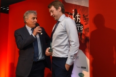 John Inverdale chats to Professional Sports Personality of the Year award winner Vicky Holland's brother James Holland.Gloucestershire Sports Awards 2018Cheltenham Racecourse, Evesham Rd, Cheltenham.