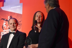 John Inverdale chats to Coach of the Year Award winners Dan Gill and Steph Gill.Gloucestershire Sports Awards 2018Cheltenham Racecourse, Evesham Rd, Cheltenham.