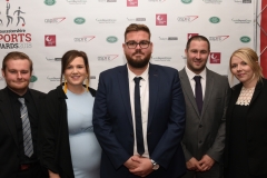 LtoR Charlie Johnson, Karina Snell, Gary Sutton, Sam Green and Chelsee Green.
The Gloucestershire Sports Awards 2018
Cheltenham Racecourse, Evesham Rd, Cheltenham.